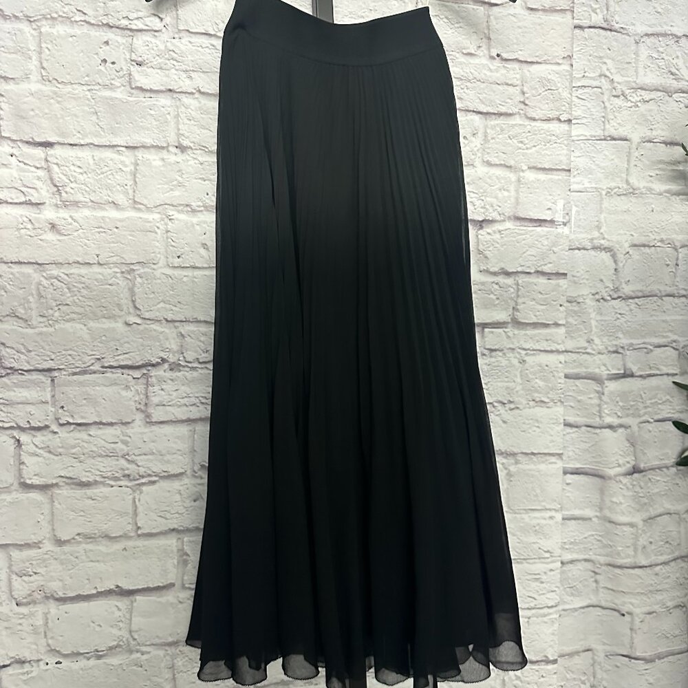 Wilfred Pleated Midi Skirt